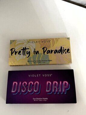 Violet Voss Disco Drip & Pretty In Paradise Eyeshadow Pallets